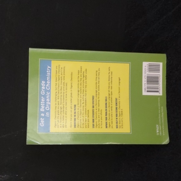USED AS A SECOND LANGUAGE ORGANIC CHEMISTRY 1 TRANSLATING THE BASIC CONCEPT 2ND - Picture 12 of 14
